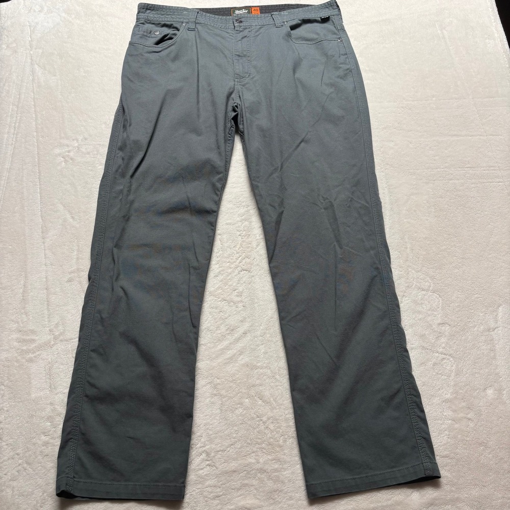 Howler Brothers Frontside 5-Pocket Pants Size 40/32 Durable Stretch Canvas Grey